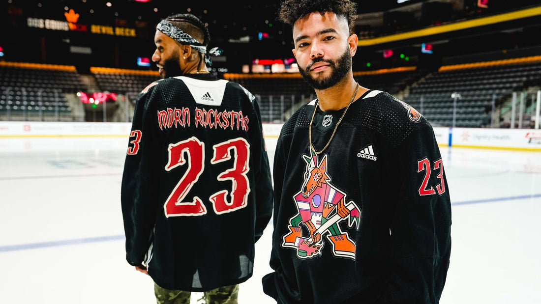 Coyotes Partner with Modern Rockstars on Black Excellence Warm-Up Jerseys