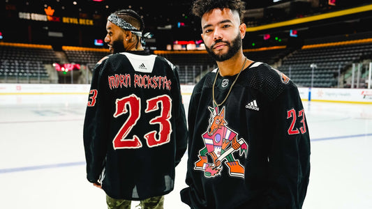 Coyotes Partner with Modern Rockstars on Black Excellence Warm-Up Jerseys